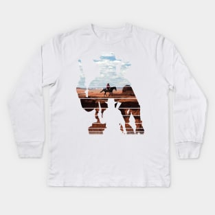 Cowboy 4 Kids Long Sleeve T-Shirt